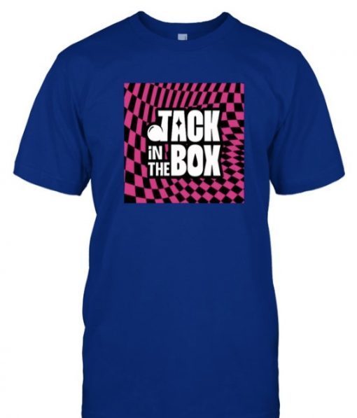 Jack In The Box Army Husband Lollapalooza Tee Shirt