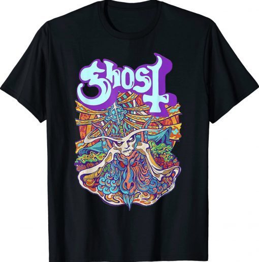 Vintage Ghost Seven Inches of Satanic Panic Tee Shirt