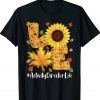 Love Activity Director Life Thanksgiving Autumn Fall Leaf Tee Shirt