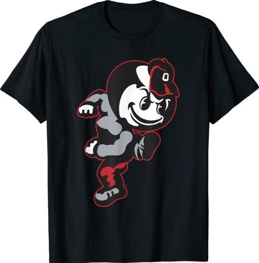 Ohio State Buckeyes Vintage Brutus Officially Tee Shirt