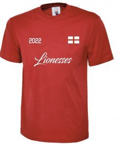 England Euro 2022 Lionesses Football Women's Euro 2022 Champions T-Shirt