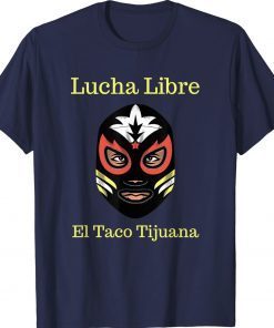 Lucha Libra Mexican Wrestling Mask T-Shirt