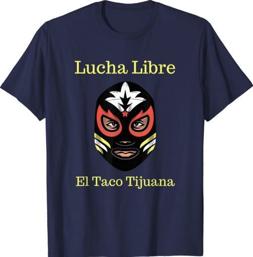 Lucha Libra Mexican Wrestling Mask T-Shirt