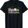 Spider-Man 60th Anniversary Comic Clippings Logo Tee Shirt