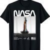 NASA Artemis SLS Space Launch System Worm Insignia Tee Shirt - Shirts Owl