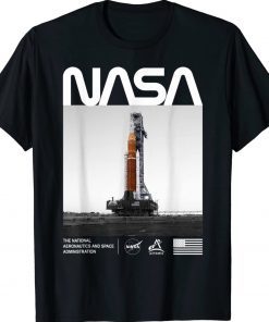 NASA Artemis SLS Space Launch System Worm Insignia Tee Shirt