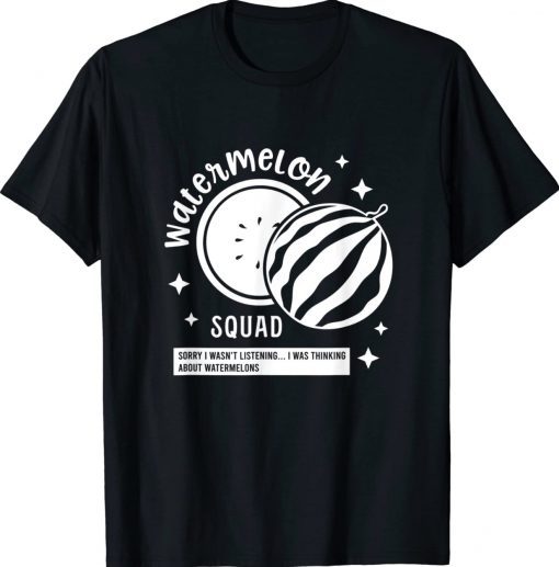 Watermelon Squad Team Tropical Fruits Unisex TShirt