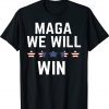 Maga We Will Win Trump 2024 USA Tee Shirt