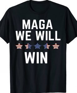 Maga We Will Win Trump 2024 USA Tee Shirt