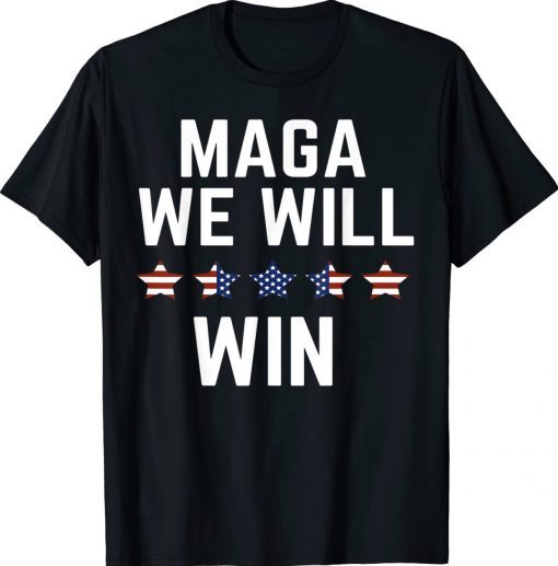 Maga We Will Win Trump 2024 USA Tee Shirt