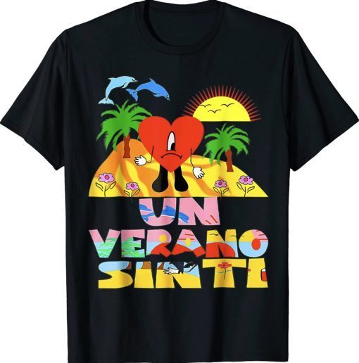 Bunny Un Verano Worlds Hottest Tour Sin Ti Me Tee Shirt