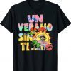 Bunny Un Verano Worlds Tour Sin Ti Tee Shirt