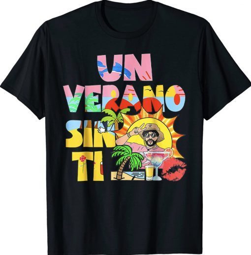 Bunny Un Verano Worlds Tour Sin Ti Tee Shirt