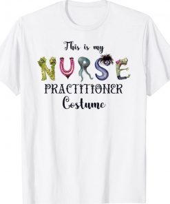 Nurse Practitioner Halloween Vintage TShirt