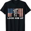 FBI LOCK HIM UP Anti-Trump Vintage TShirt