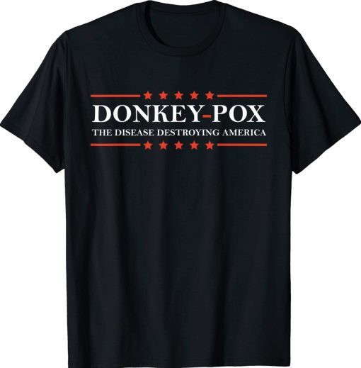 DONKEY POX ANTI BIDEN Tee Shirt