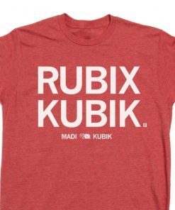 Nebraska Volleyball Rubix Kubik Tee Shirt