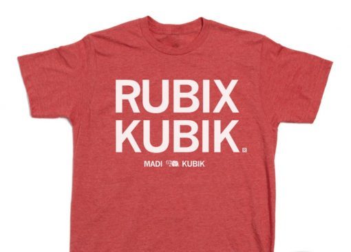 Nebraska Volleyball Rubix Kubik Tee Shirt