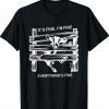 Funny goat it's fine i'm fine everything is fine Tee Shirt