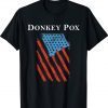ANTI BIDEN DONKEY POX US FLAG TShirt