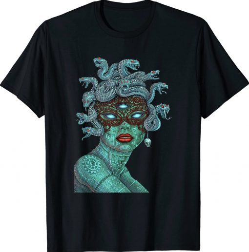 Alien Medusa Emek Artman Tee Shirt