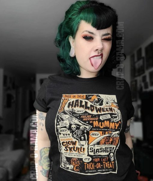 Vintage Halloween Trick or Treat T-Shirt