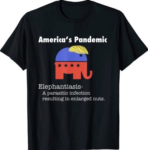 Elephantiasis America’s Disease Vintage TShirt