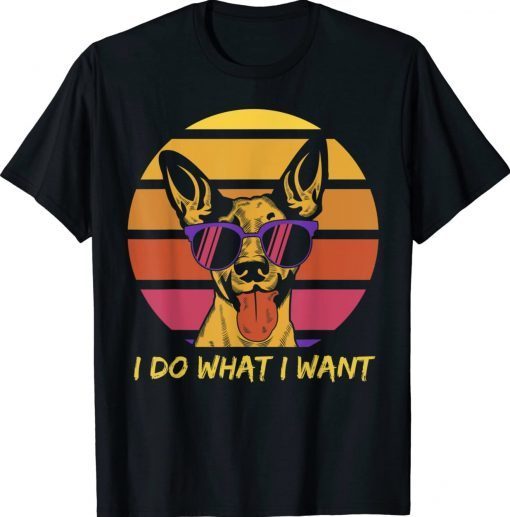 I do what I want Dog lover Girls Tee Shirt