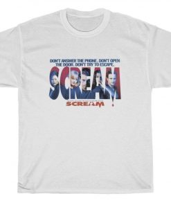 Halloween Scream Movie Vintage Tee Shirt