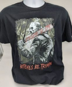 Horror Halloween Character Bitches Be Trippin Tee Shirt