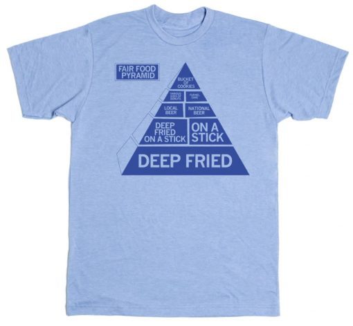 The Fair Food Pyramid Tee Shirt