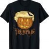 Trump Halloween Pumpkin Craving Trump supporter Trumpkin Tee Shirt