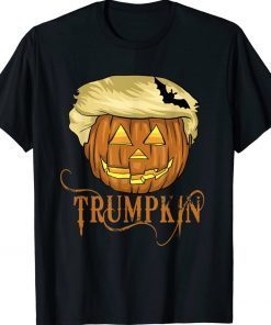 Trump Halloween Pumpkin Craving Trump supporter Trumpkin Tee Shirt