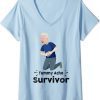 Funny Joe Biden Tummy Ache Survivor Tee Shirt