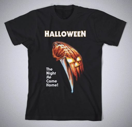 Halloween The Night he Came Home John Carpenter Tee Shirt