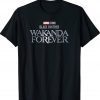 Black Panther Wakanda Forever Detailed Movie Tee Shirt