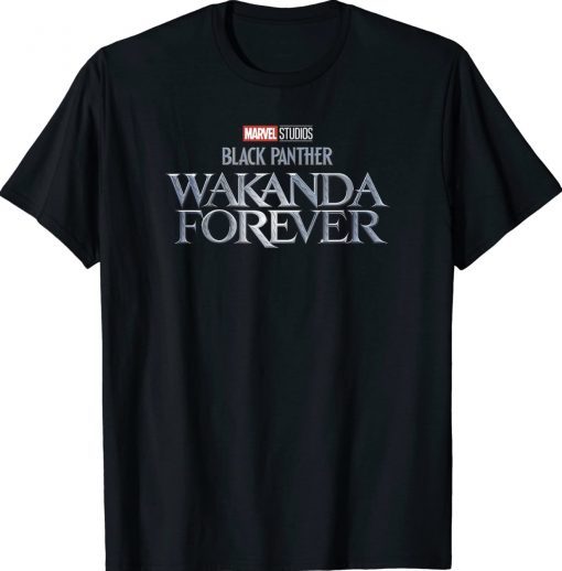 Black Panther Wakanda Forever Detailed Movie Tee Shirt