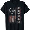 Funny Dark Brandon Pro Joe Biden USA Flag Vintage TShirt