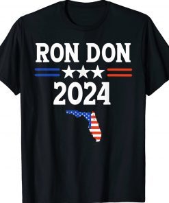 Ron Don 2024 Florida American Flag Tee Shirt