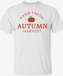 Farm fresh autumn harvest tee shirt