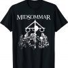 Midsommar Festival Scary Horror Distressed Tee Shirt