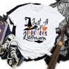 Just A Girl Who Loves Scary Halloween Tee Shirt