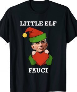 Little Elf Fauci Doctor Dwarf Leprechaun Dr Fauci Tee Shirt