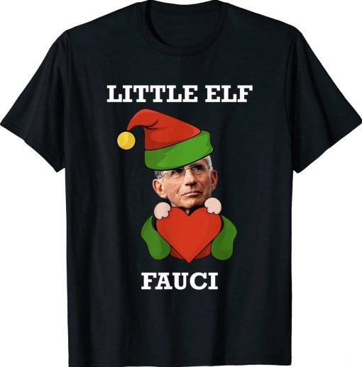 Little Elf Fauci Doctor Dwarf Leprechaun Dr Fauci Tee Shirt