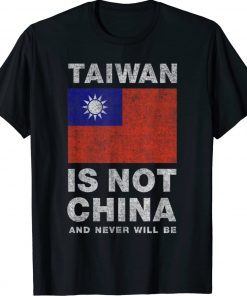 Taiwan Isn't China Anti Xi Jinping Chinese Communist Party Tee Shirt