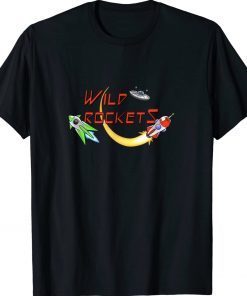 Wild Rockets Sci-fi game Tee Shirt