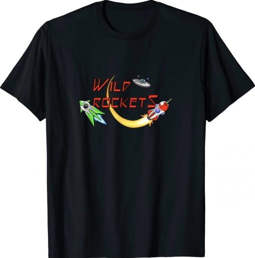 Wild Rockets Sci-fi game Tee Shirt