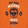 My Dad Misses Mike Ditka Baby Chicago Football Tee Shirt