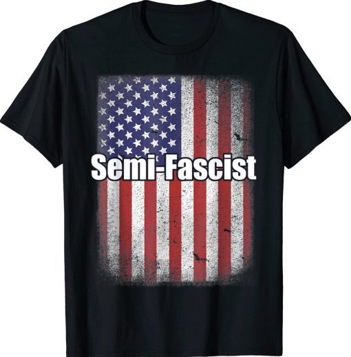 Vintage Semi-Fascist USA Flag TShirt