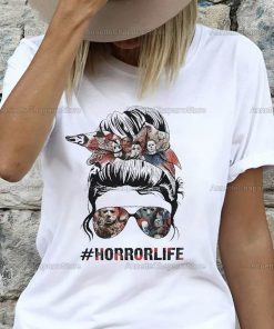 Horror Life Horror Movie Scary Halloween T-Shirt